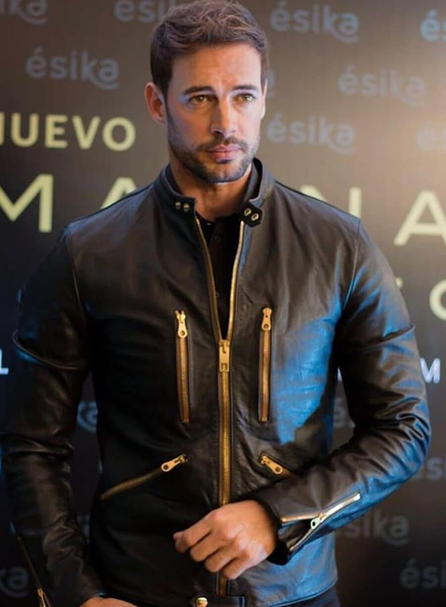 Harpoon William Levy Inspired Black Real Leather Leather Jacket