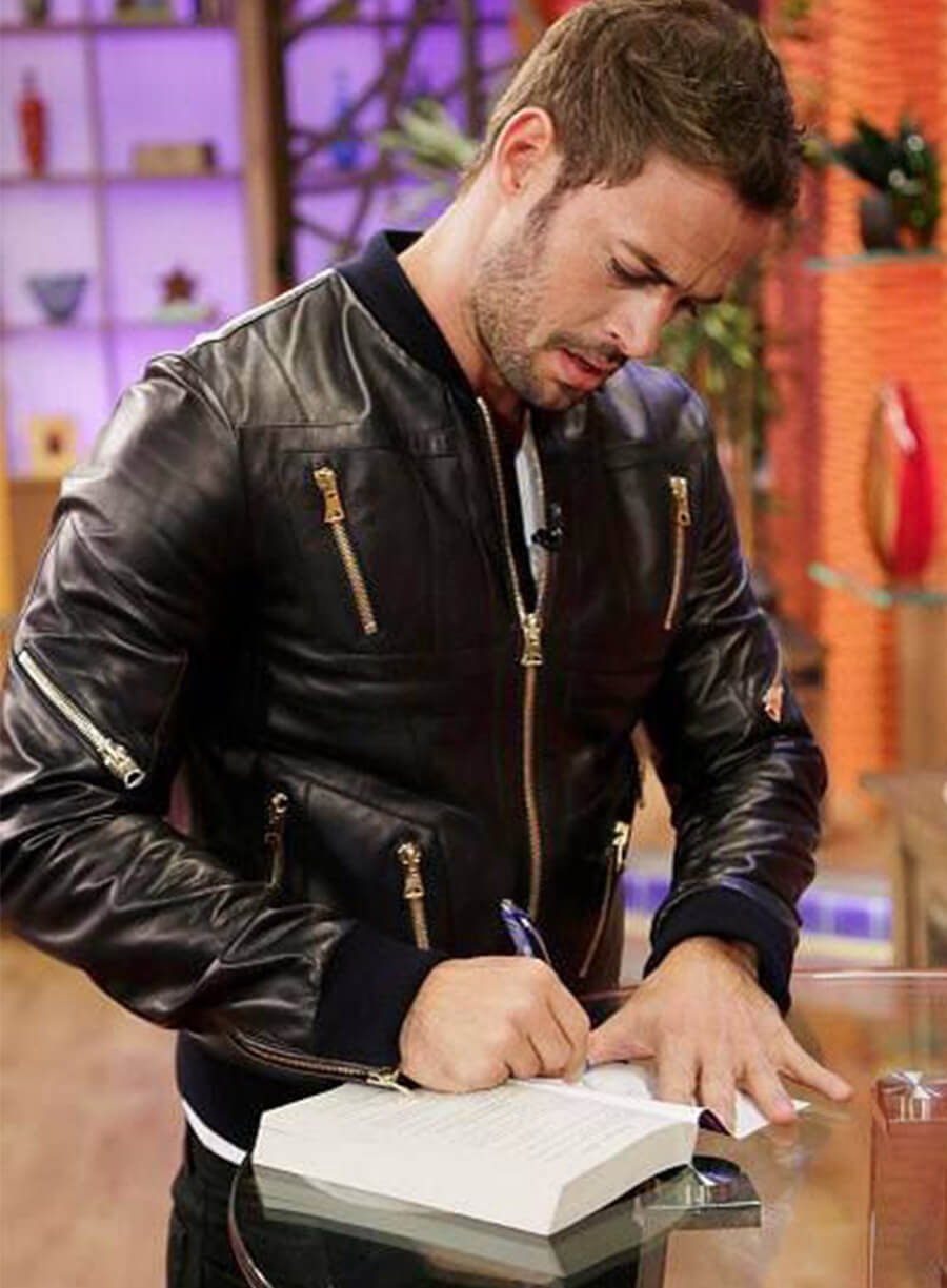 Harpoon William Levy Inspired Black Real Leather Leather Jacket