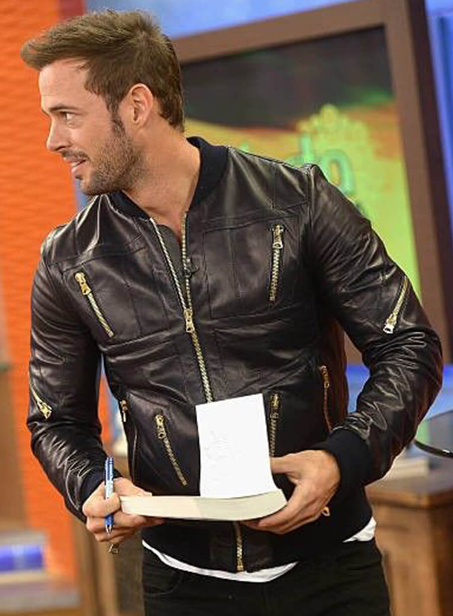 Harpoon William Levy Inspired Black Real Leather Leather Jacket