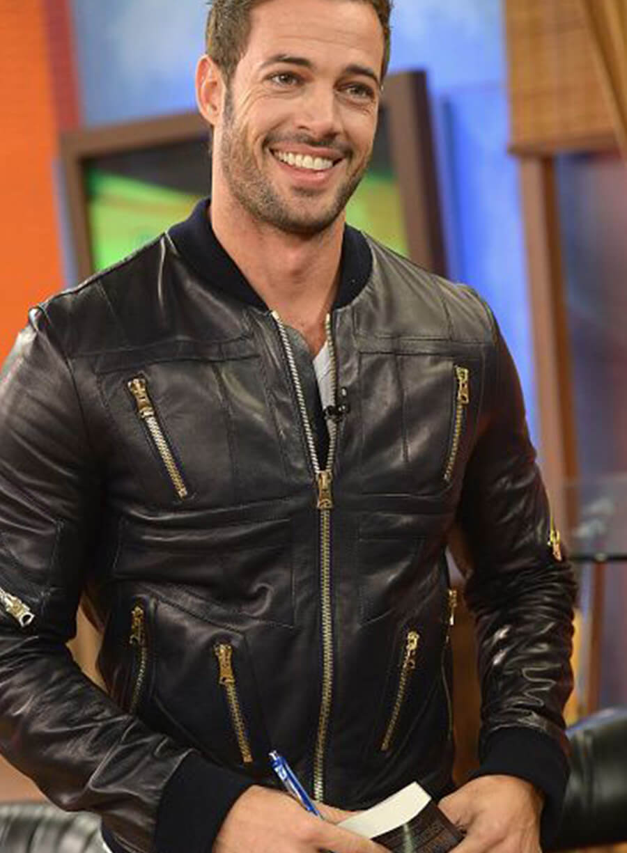 Harpoon William Levy Inspired Black Real Leather Leather Jacket