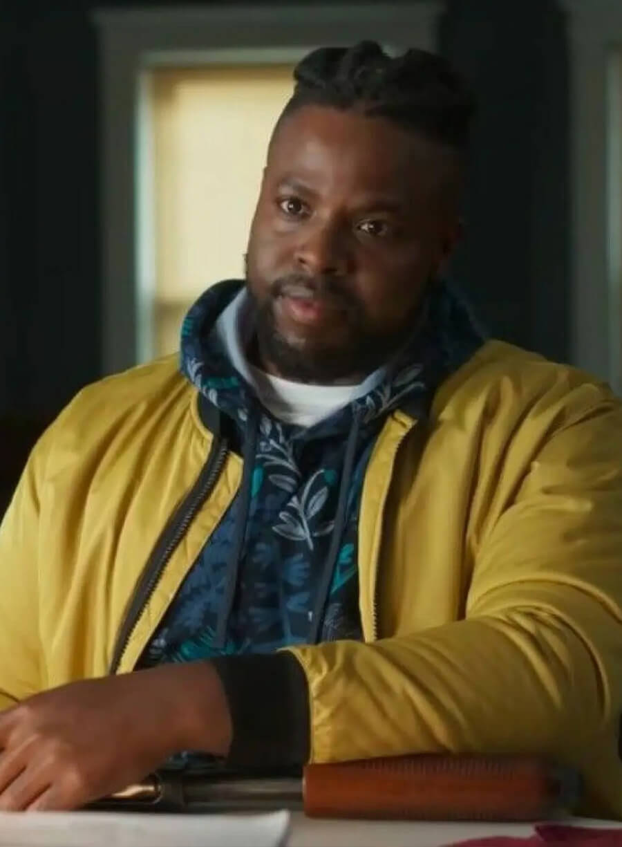 Harpoon Hawk Inspired Yellow Bomber Jacket - Spenser Confidential Style