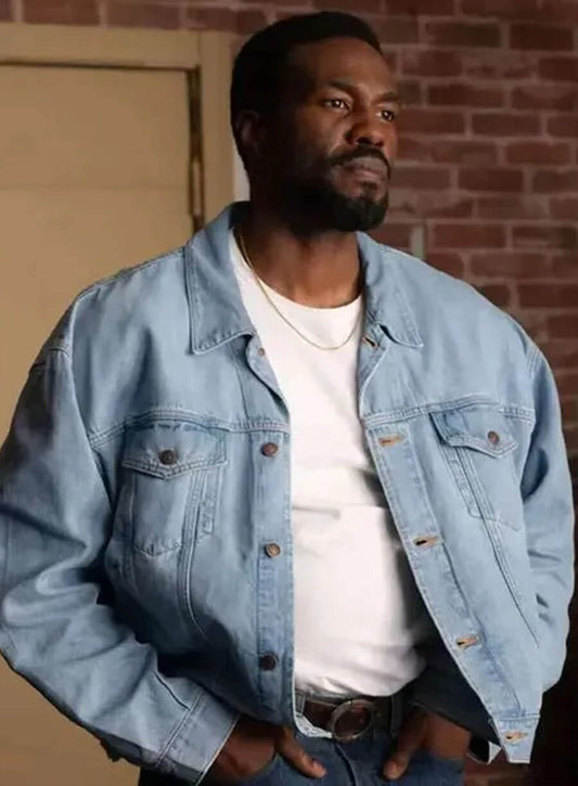 Harpoon Simon Williams Inspired Blue Denim Jacket - Wonder Man Style