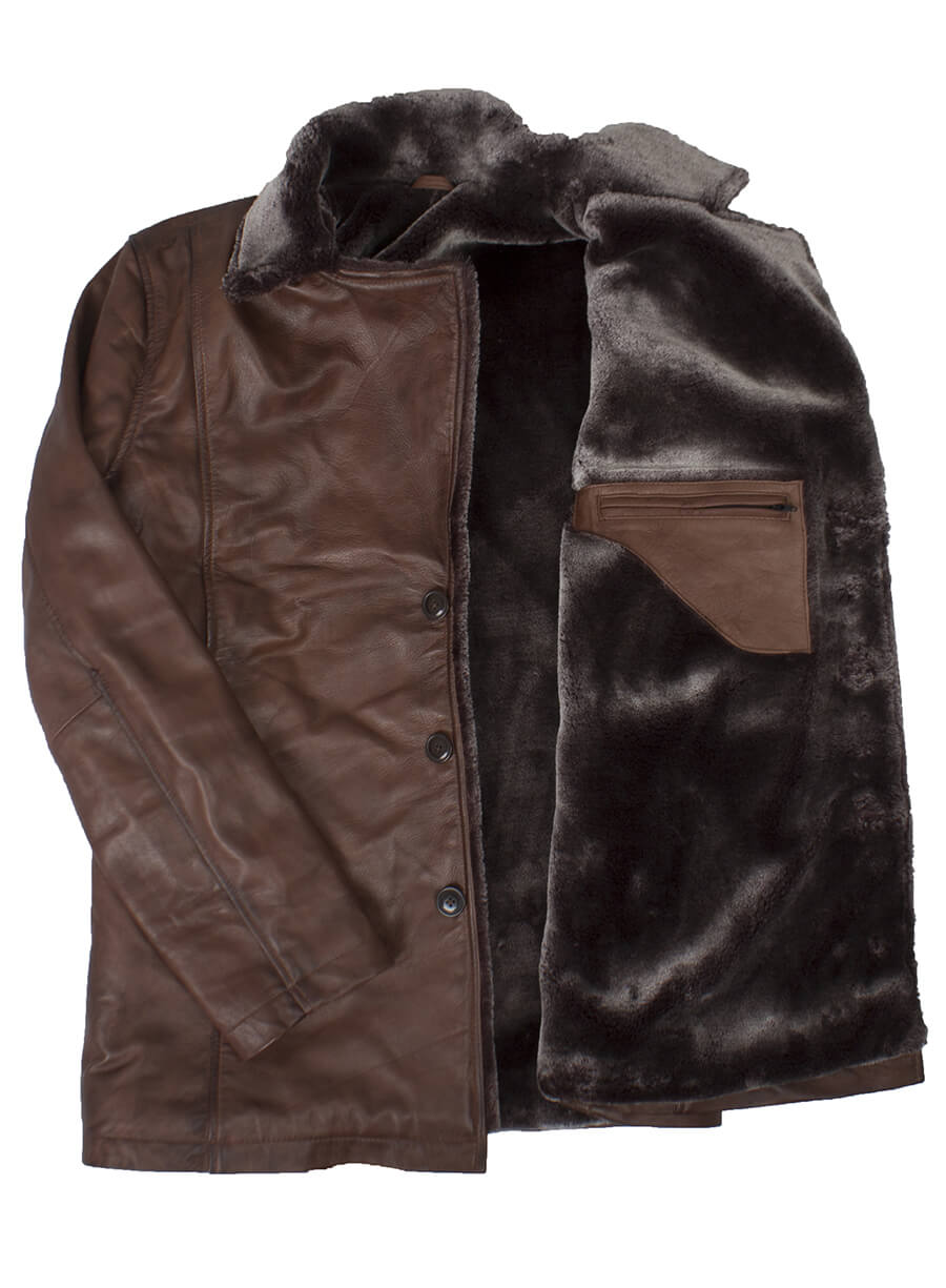 Harpoon X men Wolverine Hugh Jackman Inspired Brown Coat