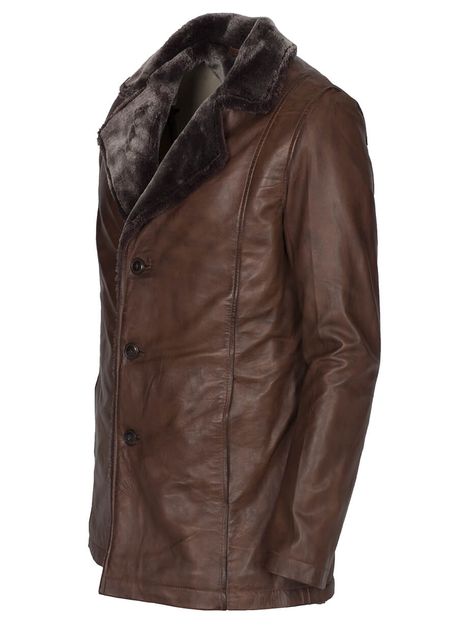 Harpoon X men Wolverine Hugh Jackman Inspired Brown Coat