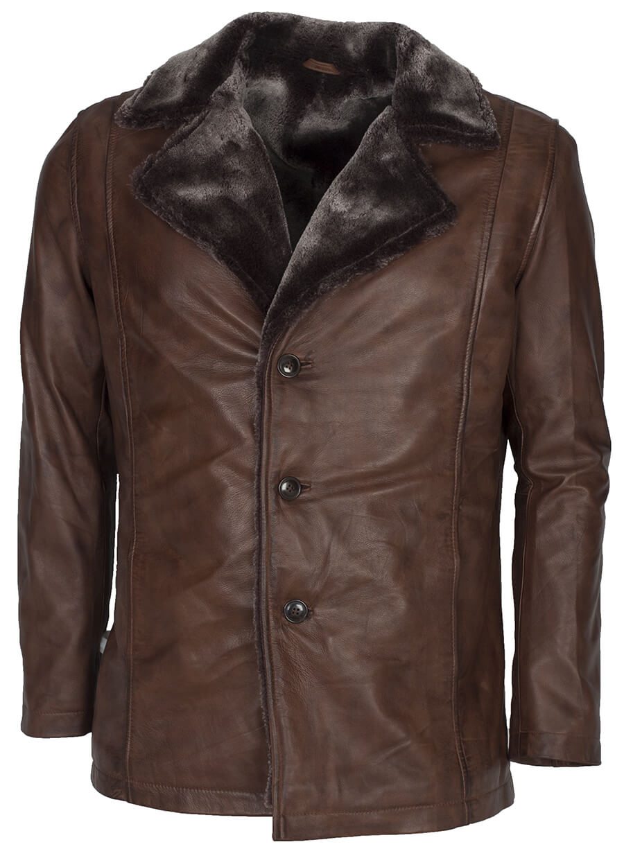 Harpoon X men Wolverine Hugh Jackman Inspired Brown Coat