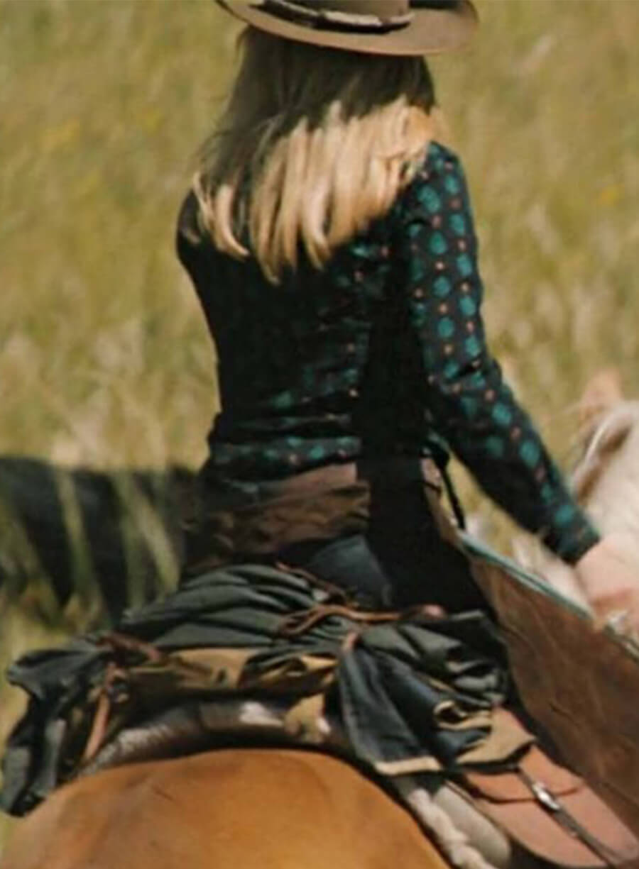 Yellowstone Beth Dutton Cotton Printed Shirt