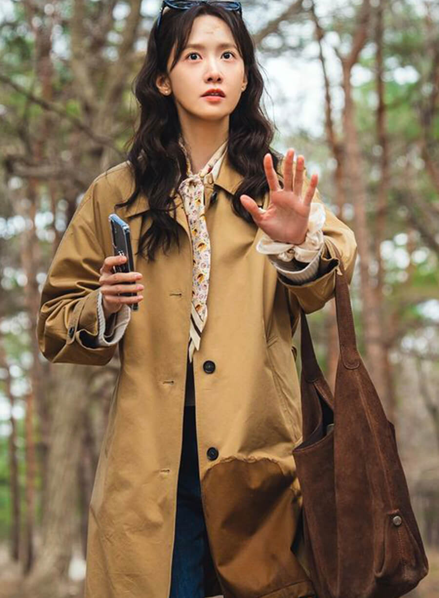 Harpoon Yeon Ji-Yeong Inspired Beige Fabric Coat - Bon App�tit Your Majesty Style