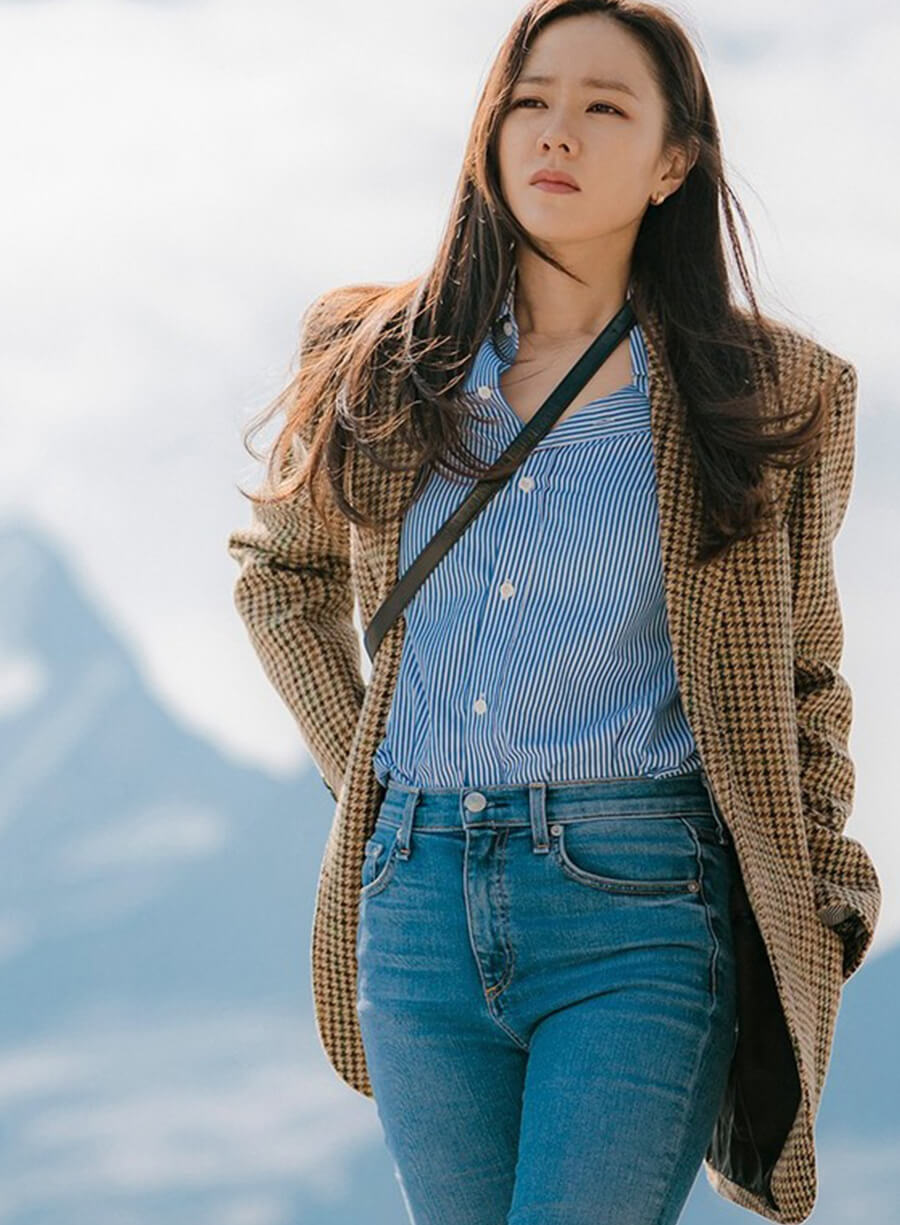 Harpoon Yoon Se-ri Inspired Brown Coat - Crash Landing on You Style