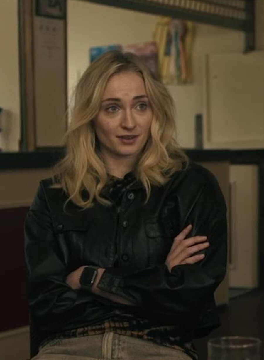 Harpoon Zara Dunne Inspired Black Real Leather Leather Jacket - Steal Style