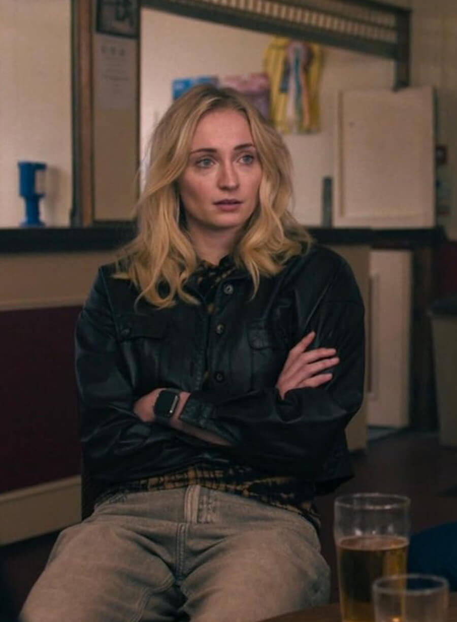 Harpoon Zara Dunne Inspired Black Real Leather Leather Jacket - Steal Style