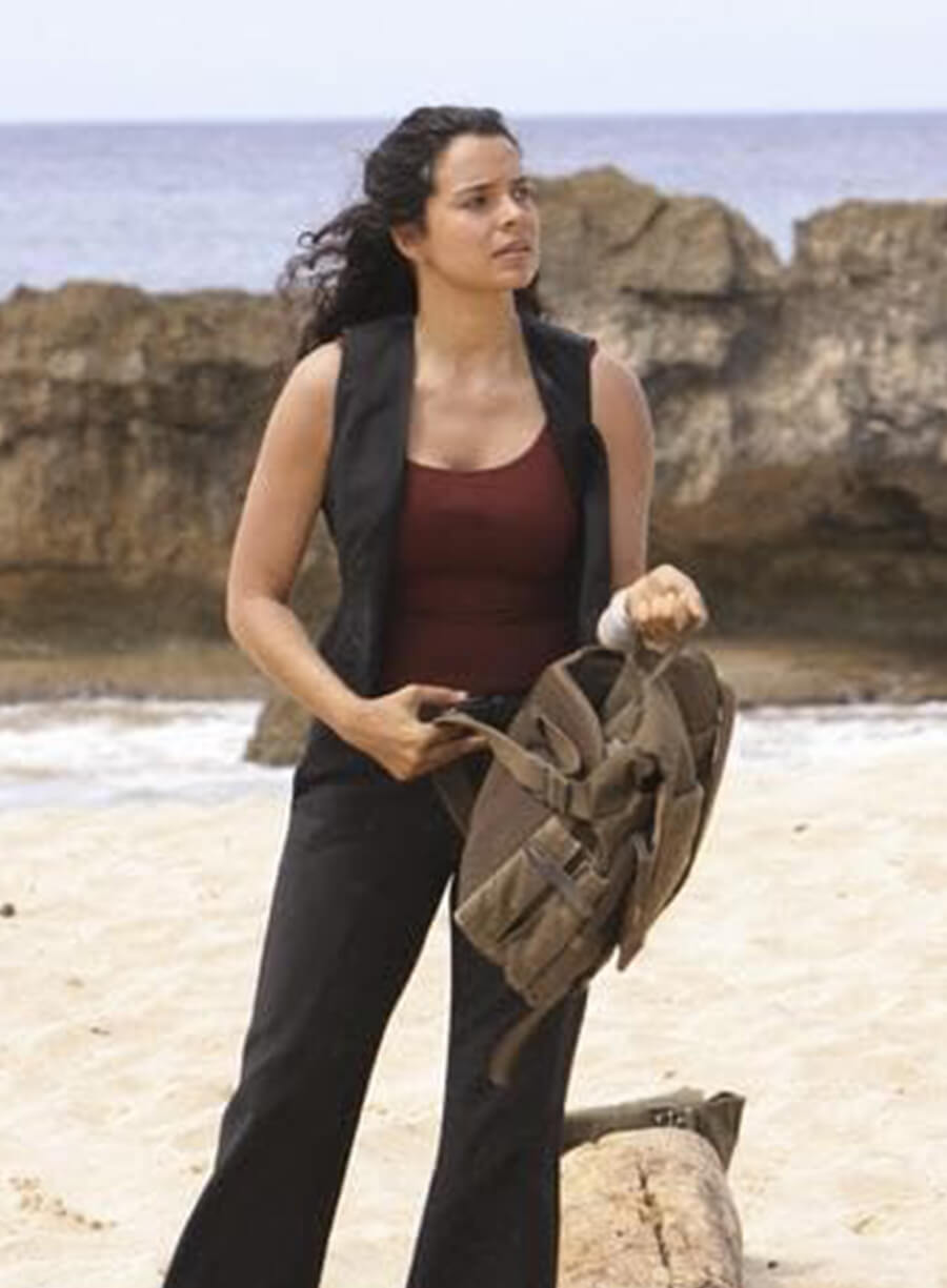 Harpoon Ilana Verdansky Inspired Black Leather Jacket - Lost Tv Series Style